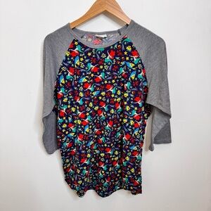 LuLaRoe Disney Ariel Little mermaid top